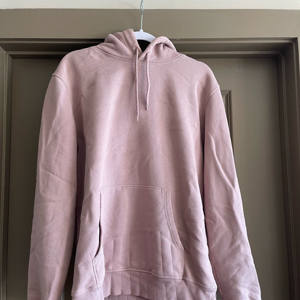 Toned down pink mens sweatshirt